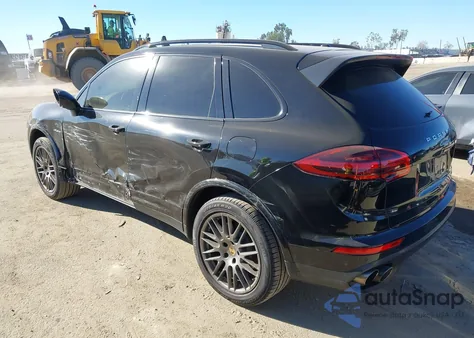 2017 Porsche Cayenne E-Hybrid S Platinum Edition from USA, damaged, VIN WP1AE2A23HLA71624